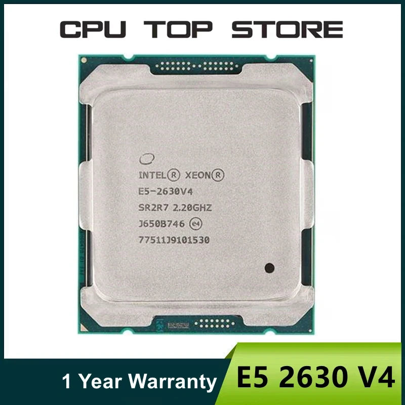 Intel Xeon E5 2630 V4 10 core 2.20GHz 85W LGA 2011-3 cpu processor Default Title