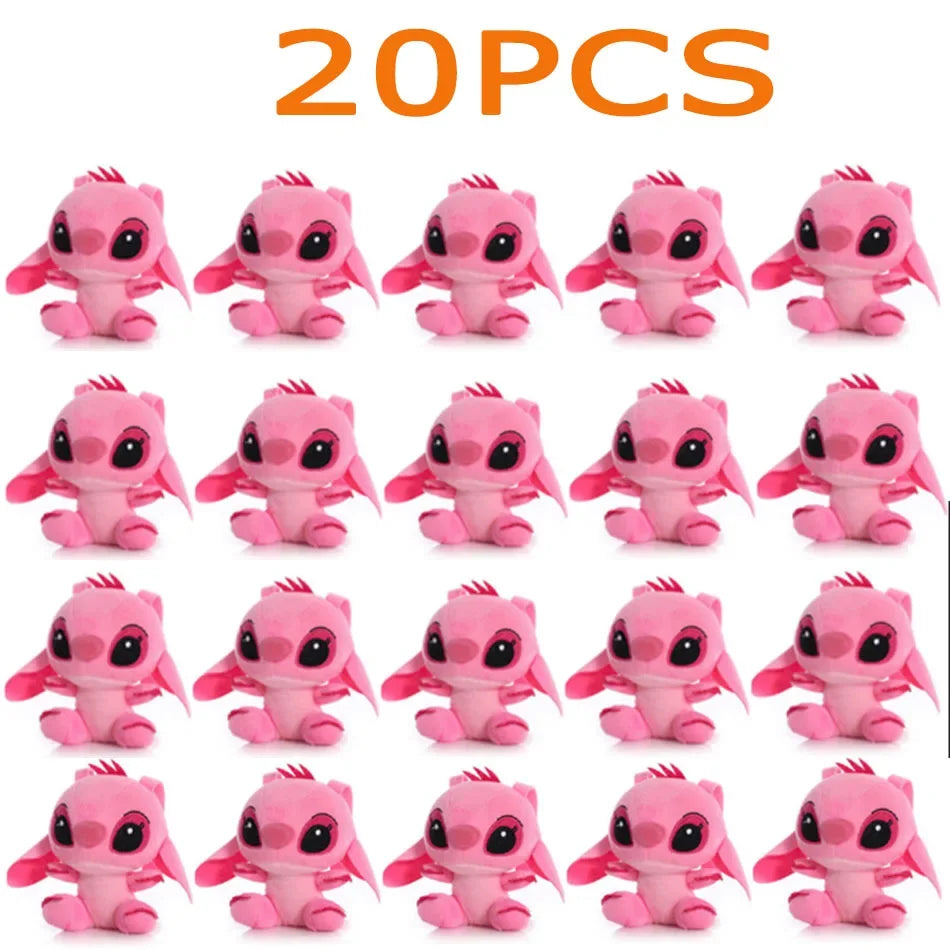 2025 10Pcs/Lot Cute Cartoon Lilo and Stitches Small Pendant Plush Toy,4 10CM Kawaii Plush Keychain Kids Best Chirstmas Gift Toys 20 pcs 2