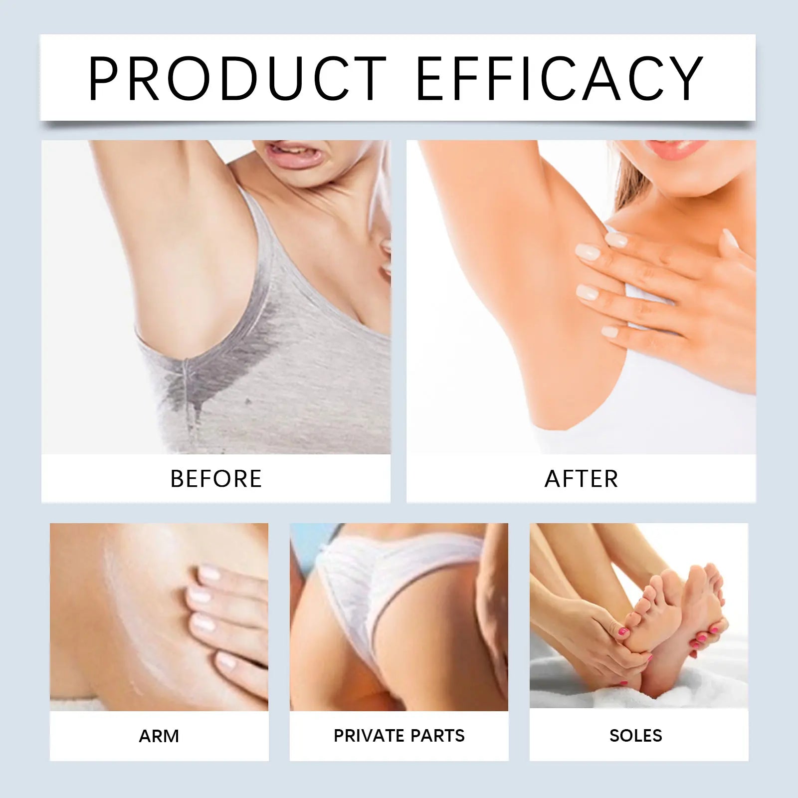 Antiperspirant Deodorant Roll-On for Men & Women – Fast-Dry Sweat & Odor Control, Long-Lasting Underarm Body Deodorant