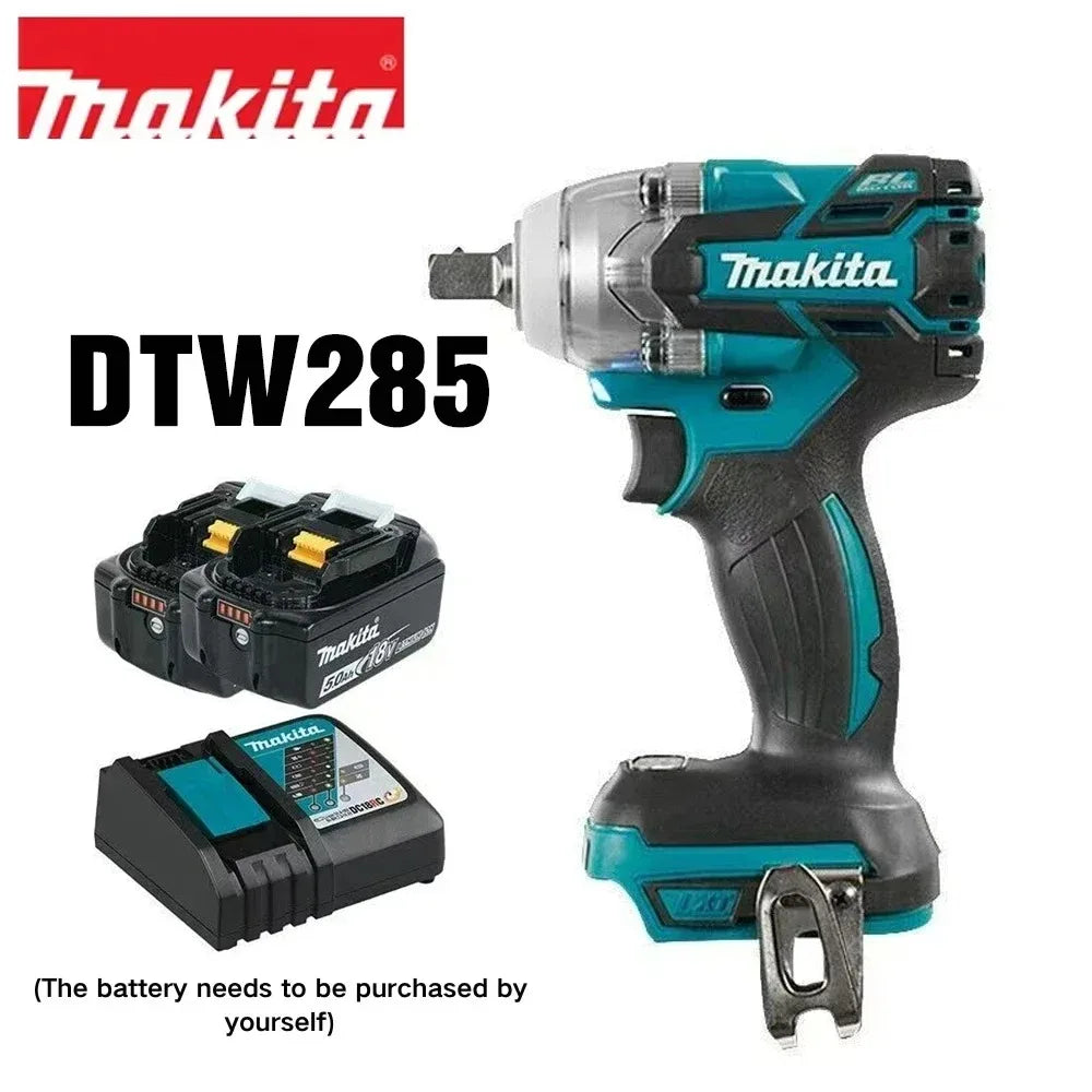 Makita DTW285 18V Brushless Cordless Impact Wrench High Torque