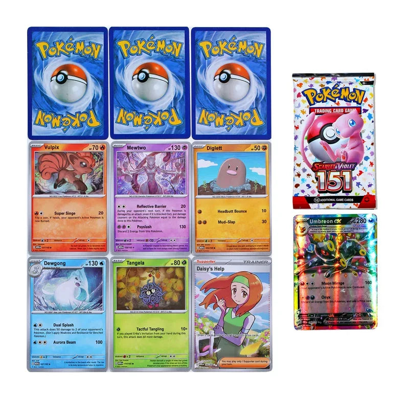 Pokemon Scarlet & Violet Booster 151 Destined Rivals Prismatic Evolutions Booster Bundle – English Pokemon Trading Cards Gift Set 3box