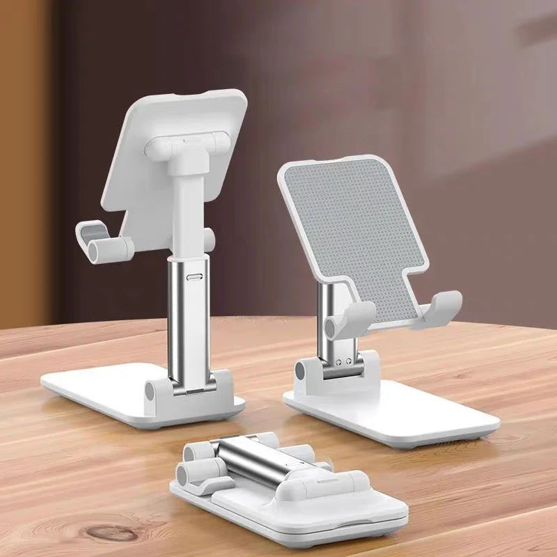 Adjustable Desktop Phone Holder Stand for iPhone 17/16/15/14 Samsung Xiaomi, Flexible Lazy Bracket for Tablet & Cellphone