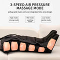 NEW Air Compression Leg Massage 6 Airbag Pneumatic Boots Used for Circulation and Leg Muscle Relaxation to Relieve Varicos Veins