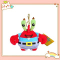 8inch/4inch SpongeBob Patrick Star Gary Squidward Tentacles Plush Dolls Small Pendant Bag Hangings Christmas Birthday Gi 18-13cm