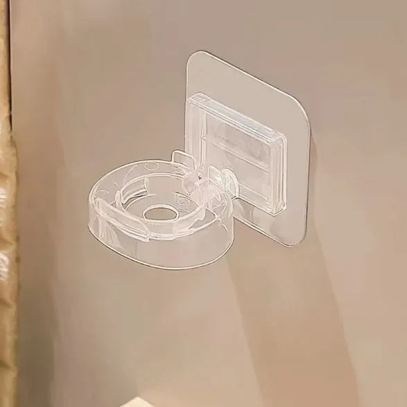 Plastic Wall Mounted Watch Holder for No Drill Bedside Storage
