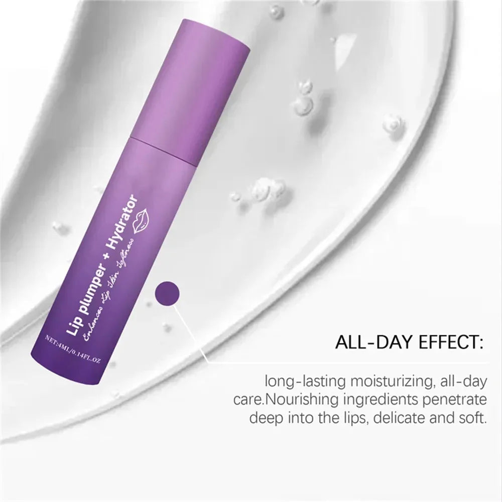 Instant Lip Plumping Essential Oil Nourishing Antiwrinkle Moisturising Sexy Lip Care Ultimate Plumping Lip Gloss Serum Cosmetics
