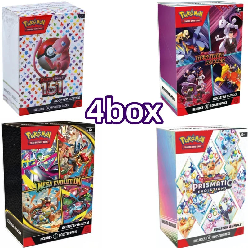 Pokemon Scarlet & Violet 151 Booster Bundle – Buy Now | English TCG Gift Set 4box