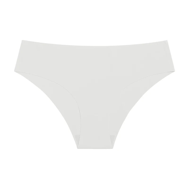 Hot Sale High Quality Seamless Panties Ladies Sexy Underwear Daily Briefs Panty Invisible No Trace Women Panties White Set