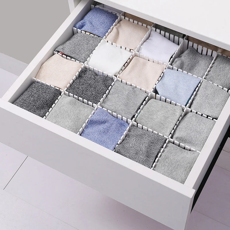 Drawer Dividers for Kitchen Cutlery Storage, Four Pieces