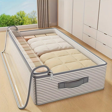 Clear Window Under Bed Storage Bag for Clothes and Bedding