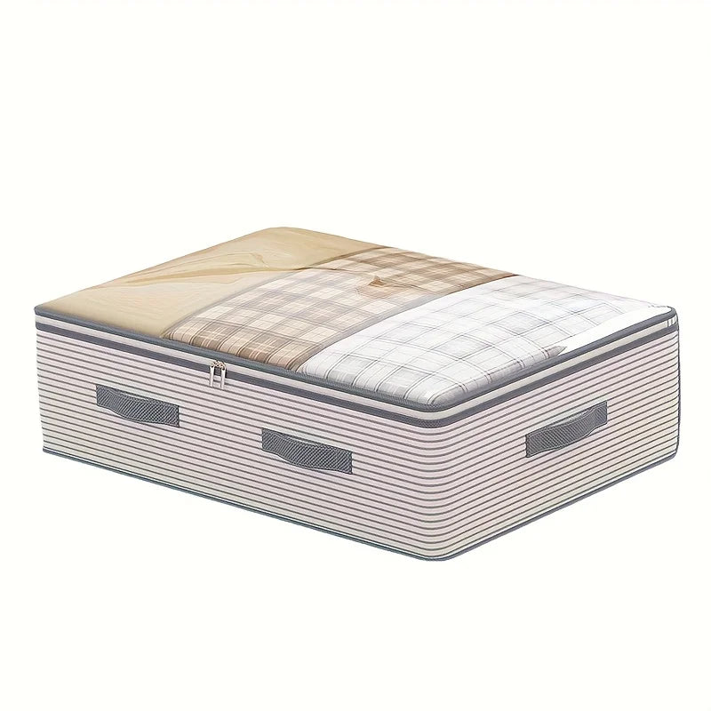 Clear Window Under Bed Storage Bag for Clothes and Bedding