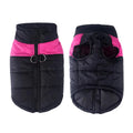Winter Pet Dog Clothes Warm Big Dog Coat Puppy Clothing Waterproof Pet Vest Jacket For Small Medium Large Dogs Golden Retriever Pink