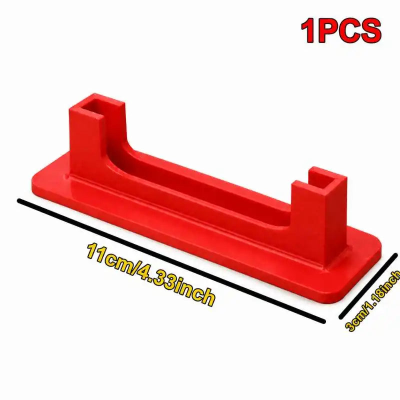 Graded Card Display Stand for Desktop Trading Card Collections red