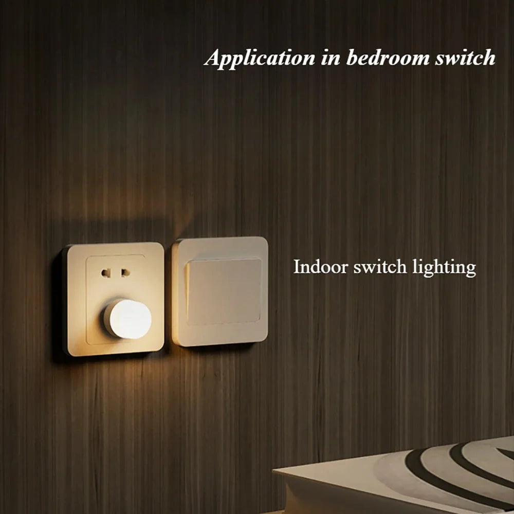 Mini USB LED Night Light for Desk and Bedside Ambient Lighting