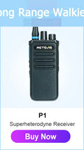 Retevis RT86 10W Walkie Talkie Professional Two Way Radio Long Range Walkie Talkie UHF Communication radio for Outdoor Business