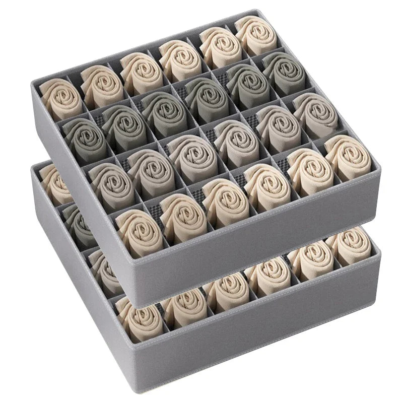 Fabric Bra Drawer Organiser for Sports Bras Socks and Underwear