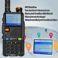 Baofeng UV-5RH PRO Walkie Talkie GPS Multi-Band AM/FM Type-C Wireless Copy Frequency - Dicrodelights
