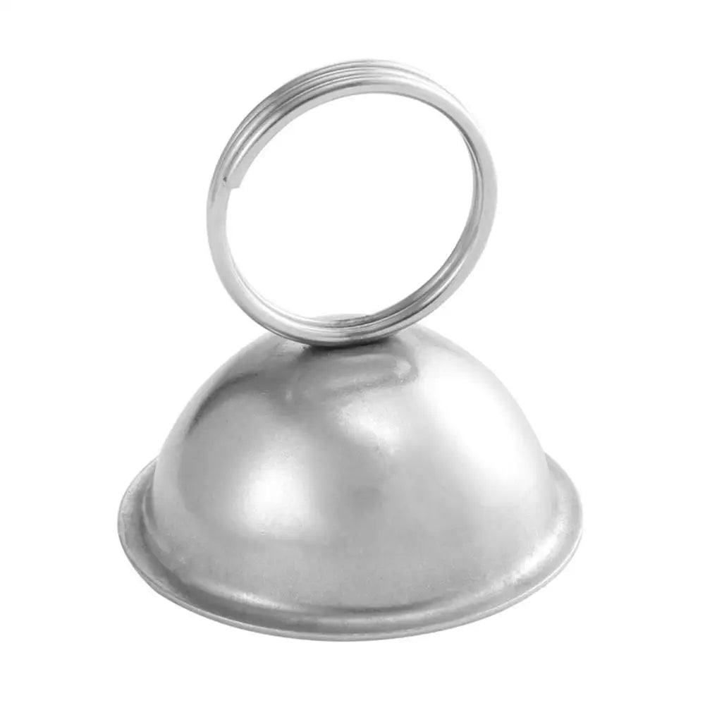 Metal Business Card Holder for Desks and Reception Areas Silver 3