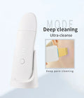 Ultrasonic Face Scrubber Facial Peeling Skin Scrubber Deep Facial Cleaning Spatula Acne Pore Ultrasonic Scrubber Facial Cleanser