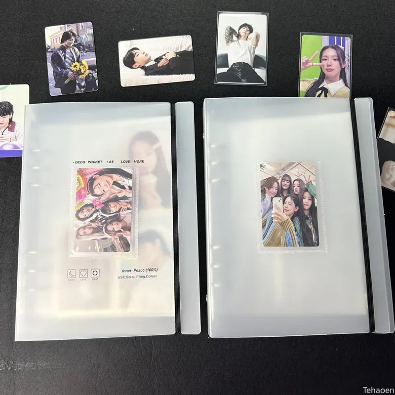 Photocard Binder Covers and Loose Leaf Pages