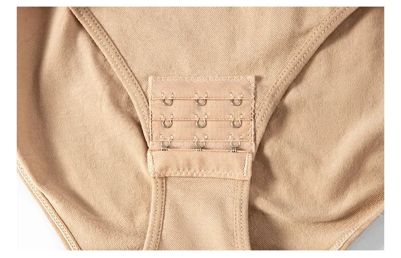 1 Piece Solid Seamless Brief Shaping Shapewear Bodysuit, Tummy Control Butt Lifting Slimmer Body Shaper, Women's Underwear