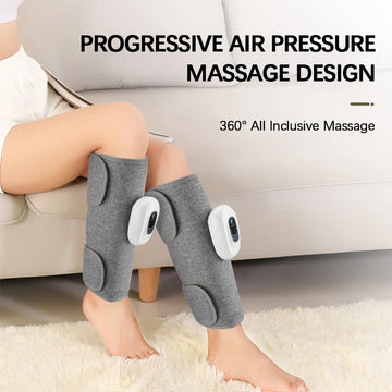 Eletric 360° Air Pressure Calf Massager Wireless Leg Massage 3 Mode Airbag Compresstion Relax Foot Calf Muscle Relieve Fatigue