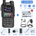 Baofeng UV18 PRO MAX GPS Walkie Talkie, 10W, Long Range, Type-C, Six-Band, Wireless Frequency, Ham Radio for Hunting - Dicrodelights