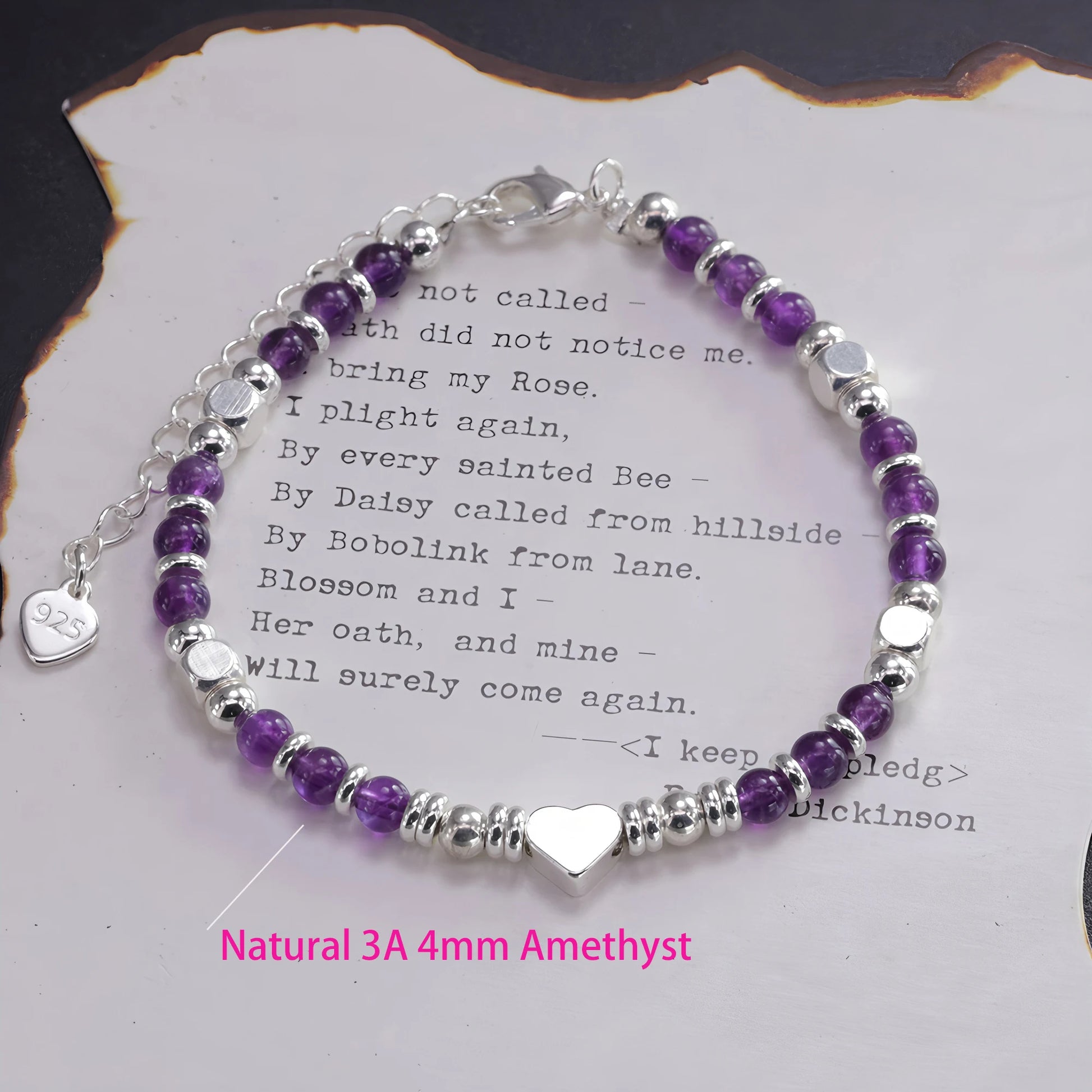 VENTFILLE 925 Sterling Silver Double Love Heart Hollow Round Beads Bracelet Female Fashion Romantic Jewelry Classic Adjustable YC167