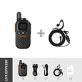 Mini walkie talkie Small and light 400-480MHz 16 channel headset Optional for restaurants, hotels and other service industries 1PCS Add headset