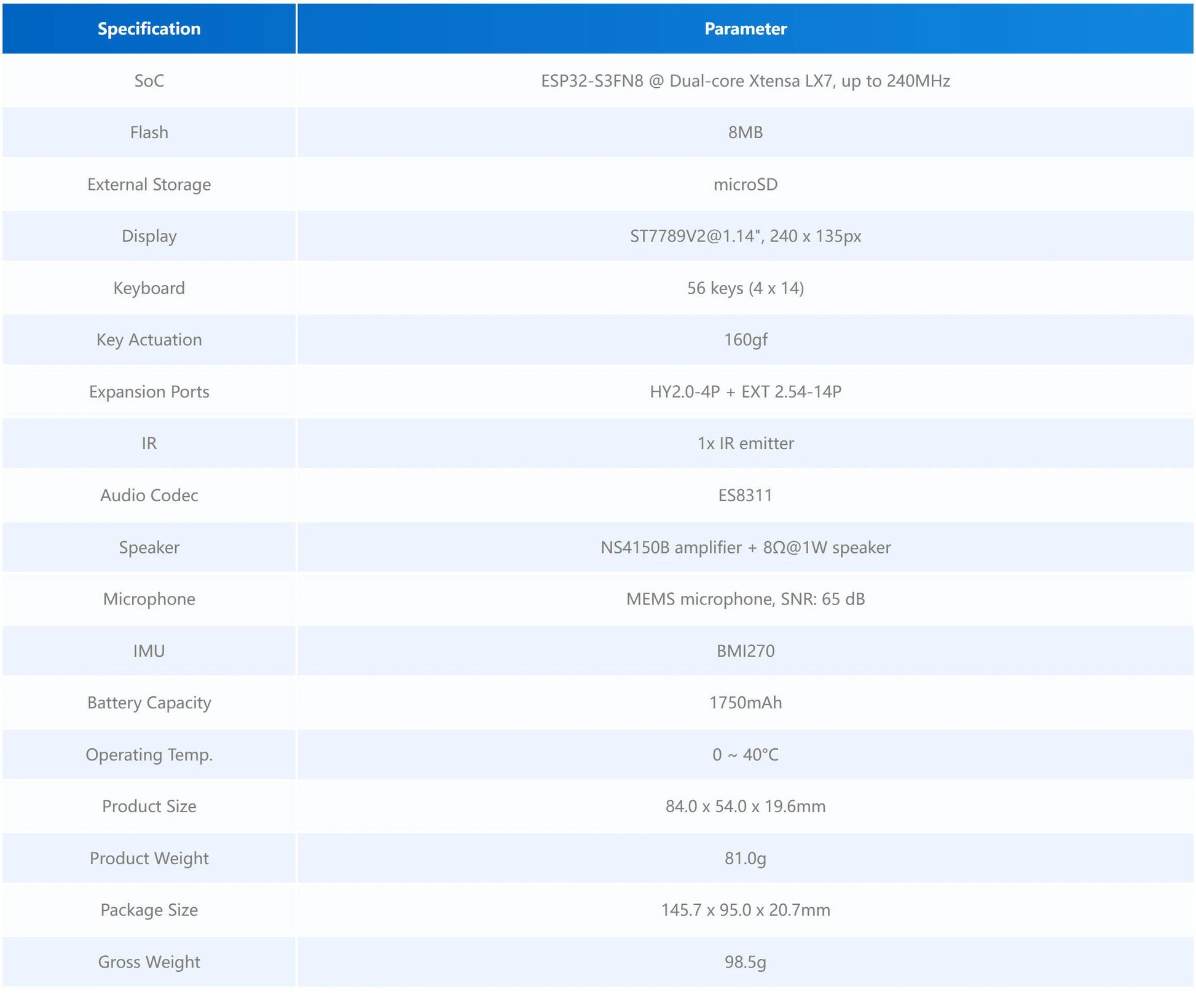 M5Stack Cardputer ADV new Version v1.1 StampS3A Development Board Portable Computer 1.14 Inch 56Key Keyboard Card Microcontrolle