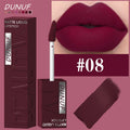 8-Color Matte Velvet Lip Gloss – Waterproof Plumping Lipstick, Smooth Easy-Apply Square Tube 28195-08