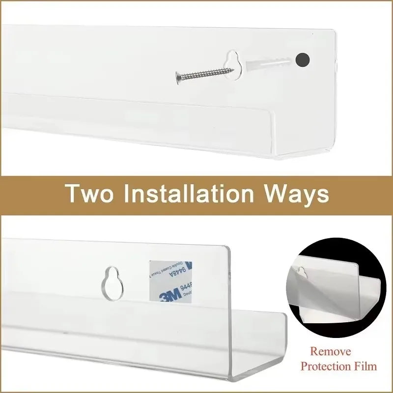 Acrylic Vinyl Record Shelf for Album Cover Wall Displays