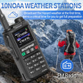 Baofeng UV18 PRO MAX GPS Walkie Talkie, 10W, Long Range, Type-C, Six-Band, Wireless Frequency, Ham Radio for Hunting - Dicrodelights