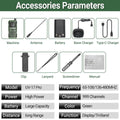 Baofeng UV 17 Pro Walkie Talkie Long Range 16KM Type-C Charging Waterproof - Dicrodelights