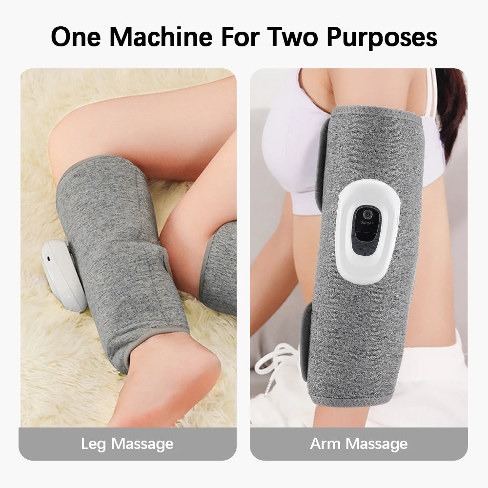 Eletric 360° Air Pressure Calf Massager Wireless Leg Massage 3 Mode Airbag Compresstion Relax Foot Calf Muscle Relieve Fatigue