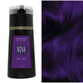 Nova 3-in-1 Black Hair Dye Shampoo for Men & Women – Instant Gray Coverage, Long-Lasting Natural Black Color