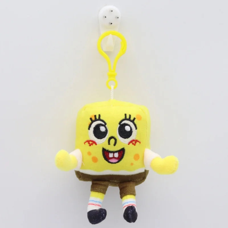 8inch/4inch SpongeBob Patrick Star Gary Squidward Tentacles Plush Dolls Small Pendant Bag Hangings Christmas Birthday Gi 11-10cm