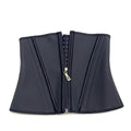 Women Latex Waist Trainer Shapewear 13 Bones Corset with Zipper and 3-Row Hook Tummy Control Body Shaper Slimming Cincher Belt