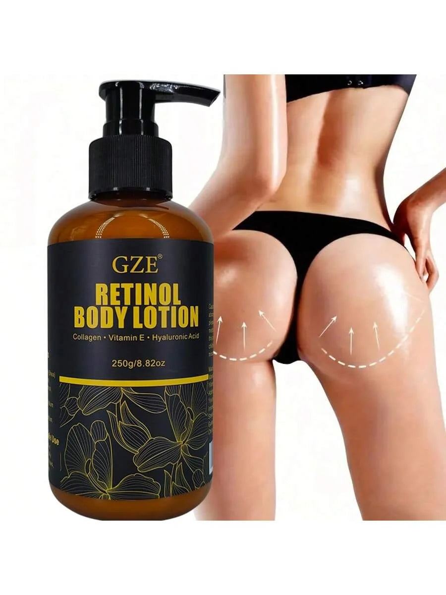 Retinol Body Lotion for Firming & Deep Hydration – Collagen, Vitamin E & Hyaluronic Acid Skin Smoothing Cream (250g)