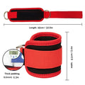 1/2Pcs Fitness Ankle Straps Adjustable D-Ring Support Cuffs Gym Leg Strength Workouts Pulley With Sports Guard Safety Abductors