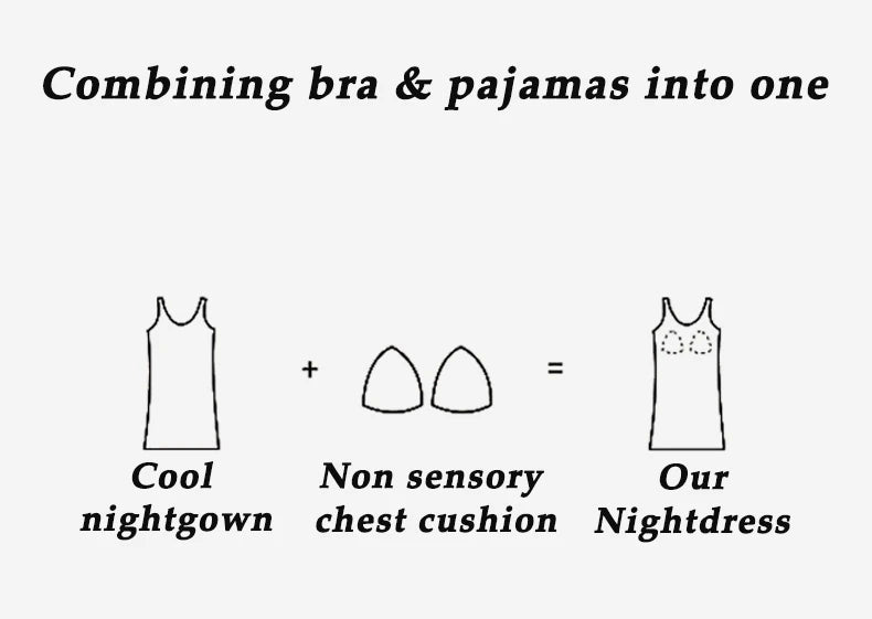 ElyraLux Women's Pajamas Dress Halter Sexy Nightgown Sleeveless Spaghetti Straps Woman Sleeping Cloths Lace Trim