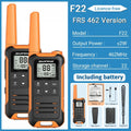 2pcs Baofeng F22 Mini Walkie Talkies - Long Range, Waterproof, Rechargeable, Kids Two-Way Radio with Type-C Charging for Camping & Outdoor Adventures - Dicrodelights