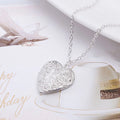 Retro Hollow Heart Pendant Necklace for Women Geometric Charm Love Collares Chain Clavicle Jewelry Statement Christmas Gift