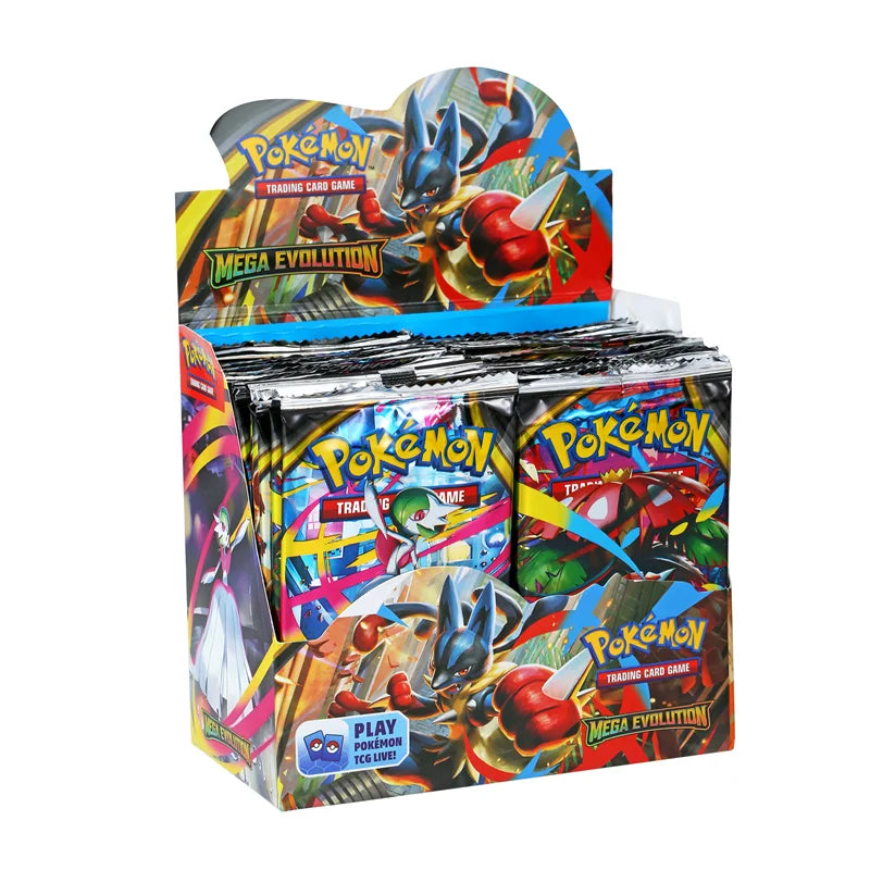360pcs Pokemon Lucario Mega Evolution Card Set Pack