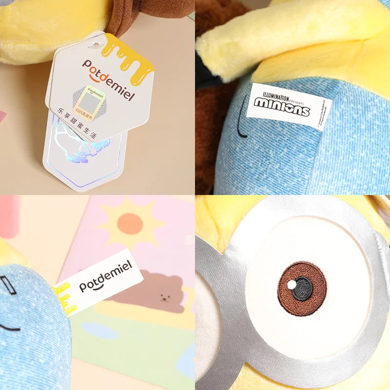 Genuine Minions Movie Characters Yellow Plush Toys Bob Stuart Soft Dolls Toys & Hobbies Christmas Birthday Gifts For Kids