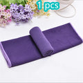 1-10pcs Cooling Towel Instant Relief Microfiber Cool Towels Chilling Neck Wrap Ice Cold Rags Sports Fitness Camping Hiking 1pcs-7