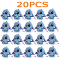 2025 10Pcs/Lot Cute Cartoon Lilo and Stitches Small Pendant Plush Toy,4 10CM Kawaii Plush Keychain Kids Best Chirstmas Gift Toys 20 pcs