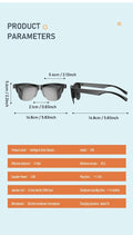Smart Bluetooth Audio Sunglasses with Mic & UV Protection