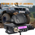 TYT 11 Meters Radio 27MHz CB Mobile Transceiver 40Ch FM AM Modulation 4W Compact Mini European Citizen Band Walkie Talkie