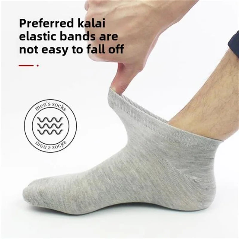 10/20/30/40 Pairs Summer Solid Low Cut Ankle Socks Men Women Sports Socks Odor Proof Sweat Absorbing Sock Male lady Hosiery Color-40 One size